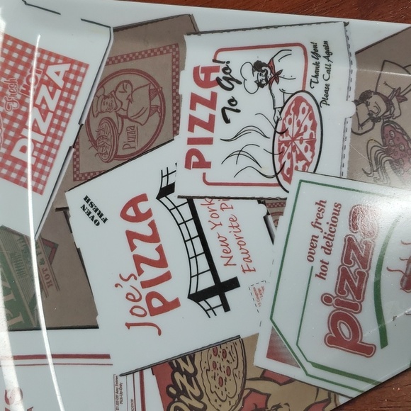 Bed Bath and Beyond Decorative Pizza 🍕 plates 🍽 😋 - Picture 2 of 4